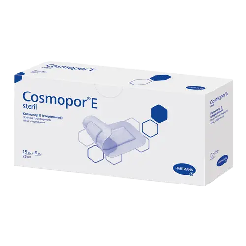 Пов’язка пластирна Cosmopor® E sterile 15см х 6см 25шт